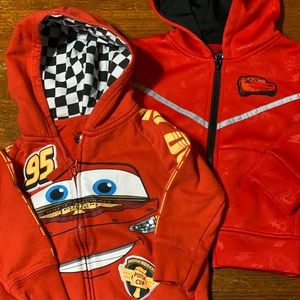 Cars zip up hoodies
